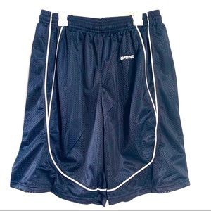 Mens Lacrosse Shorts Brine Medium Navy Blue NWT
